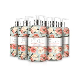 Baylis & Harding Royale Garden Peach Peony & Jasmine, 500ml Hand Wash, Pack of 6