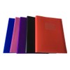 A4 Red Flexible Cover 20 Pocket Display Book