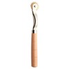 Prym Kopierrädchen m.Holzgriff u.extra spitz gezahntem Metallrad, Holz, Natur, silberfarbig,