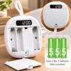 Vibrating Alarm Clock for Heavy Sleepers – Silent Dual Alarm