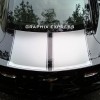 Avery SILVER - Camaro RACING STRIPES Rally Decal 2010-2015 Chevy