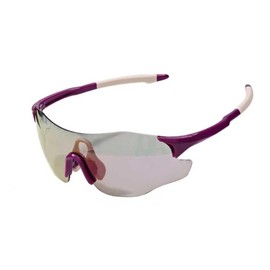 WGKVP Polarized Photochromic Sports Sunglasses，UV 400 protection，Cycling Glasses For Running and Outdoor (Purple)