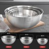 Wagensteiner mixing bowl 3-piece set salad bowl baking stainless steel