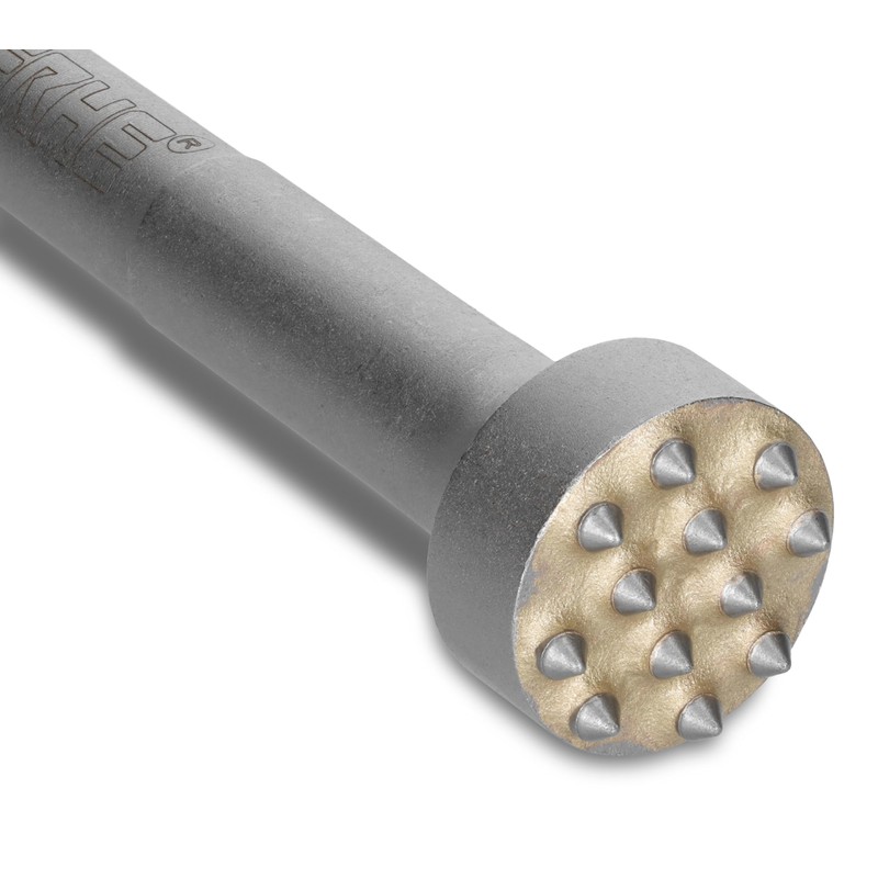 WERHE® SDS MAX bush hammer chisel 12 teeth 200mm long,