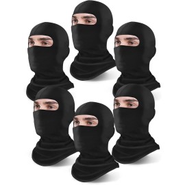 Unbranded 6 Pack Balaclava Ski Mask UV Protection Cooling Neck Gaiter Full Face Head Cover