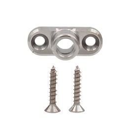 Phender Pro - 1/2” Pontoon Rail Mount Receiver Fender Docking - 316 Stainless Steel for Ultimate Corrosion Resistance
