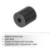 sourcing map Microphone Tripod Adapter 1/4 Female to M5 Female