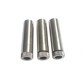 3pcs Silver Metal Laser Diode Housing 12x40mm for 5.6mm To-18 Laser Diode with 200-1100nm Collimating Lens