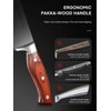 Knife Set with Block, 16 Pcs Stainless Steel Kitchen Knife
