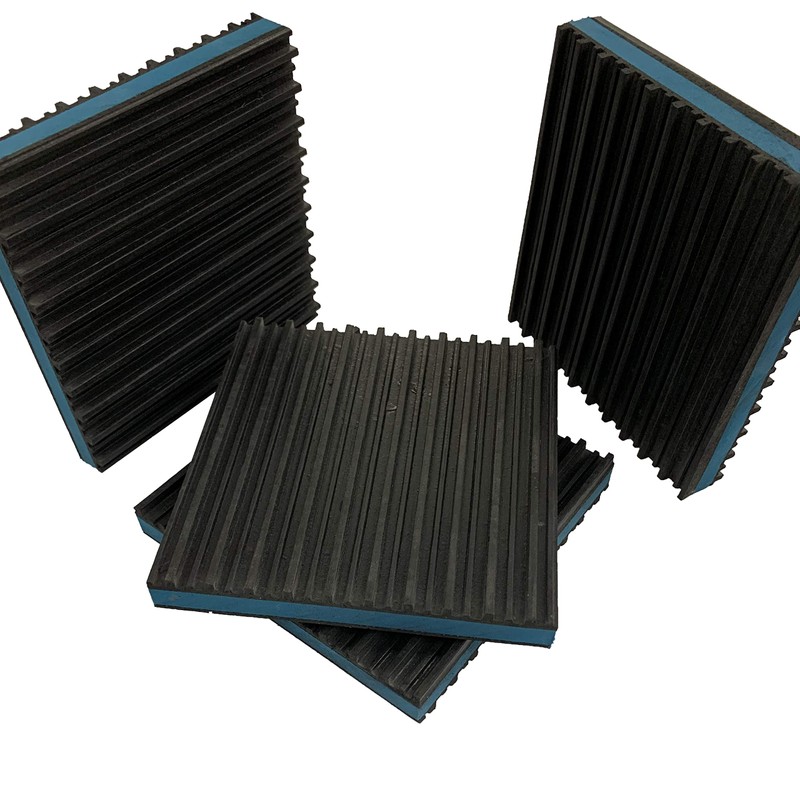 HEAVY DUTY ANTI VIBRATION ISOLATION PADS 4" X 4" X