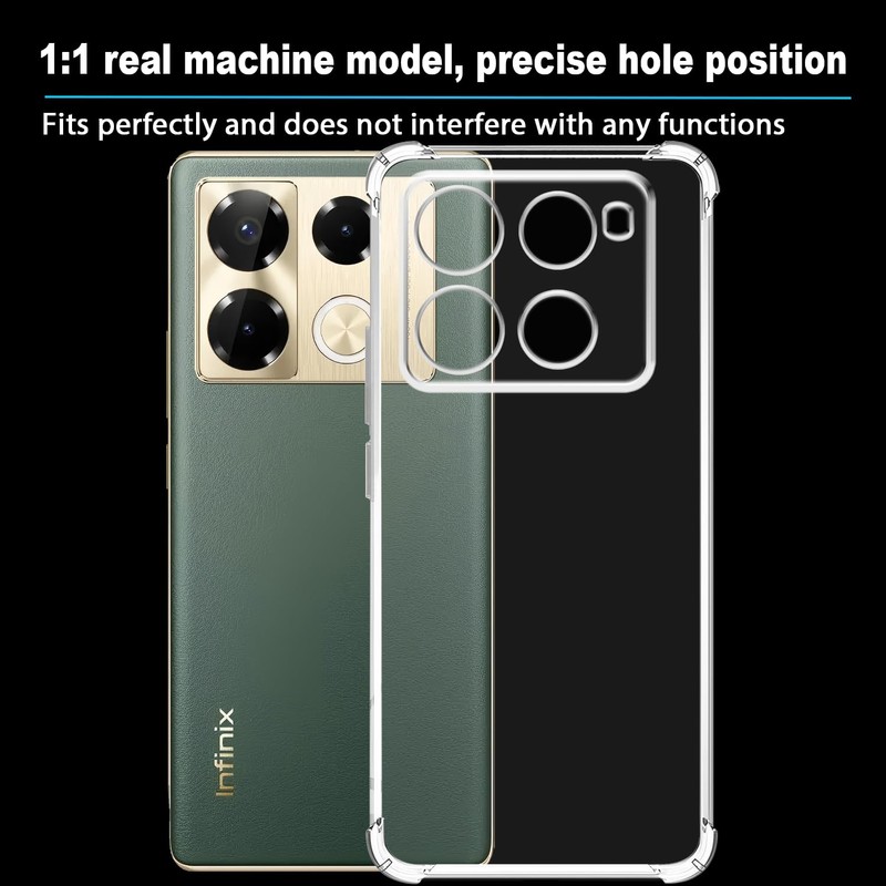 USTIYA Funda para Infinix Note 40 Pro 4G/5G Case Uso