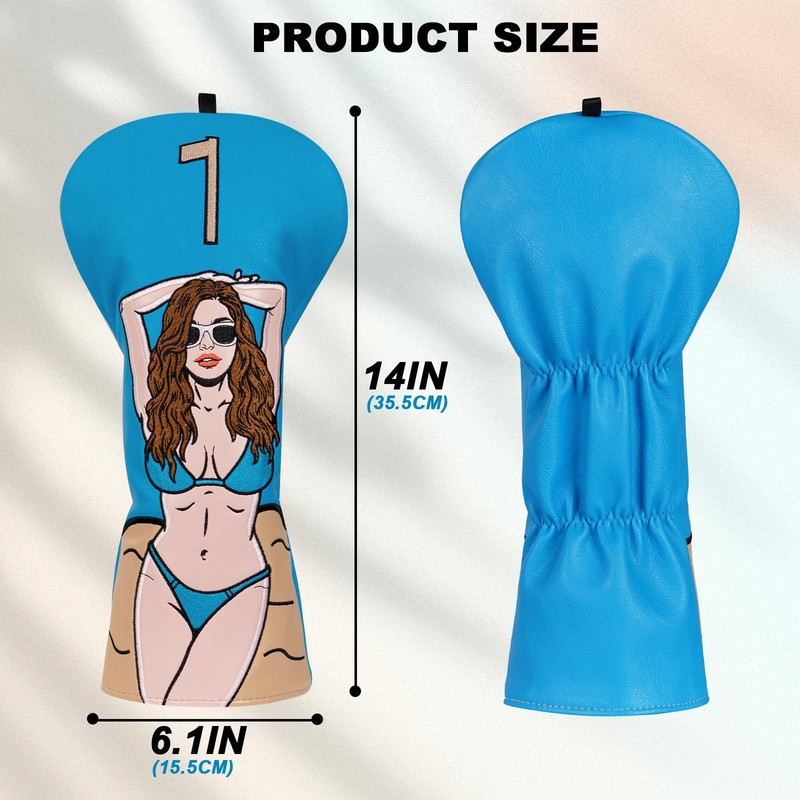 Craftsman Golf Bikini Beauty Driver Headcover Fits up to 460cc