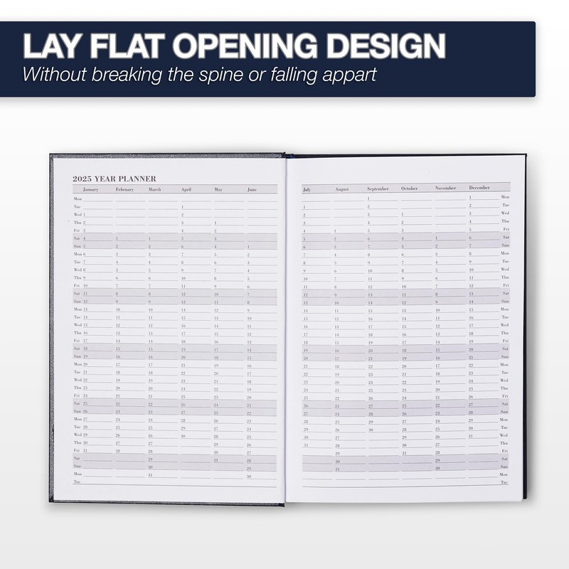 Morgan's Direct 2025 Early Edition A5 Diary Day Per Page