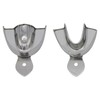 Metal Dental Impression Trays Set Solid Upper & Lower Regular