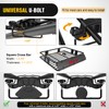 Nilight 43" x 39" x 6" Universal Roof Rack Cargo