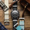 WatchGecko Ridge Military Nylon Watch Strap. Nylon Mens Replacement Watch