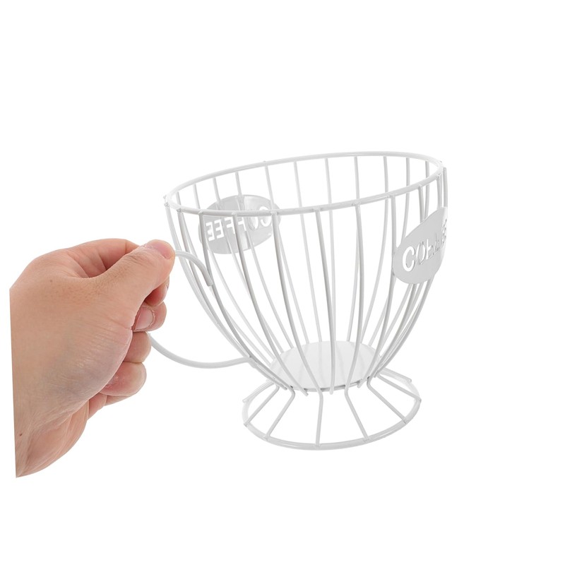 Mikinona Luxury Metal Holder Organizer Fruit Basket Snack Candy Bowl