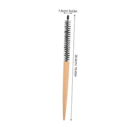 Ipetboom 2pcs Small Volumizing Hair Brush Fine Tooth Teasing Comb For Root Boosting And Backcombing Comb For Bangs And Small Areas Travel Size