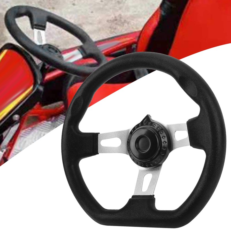OffRoad Kart Steering Wheel 270mm 3 Spokes Modification Universal for