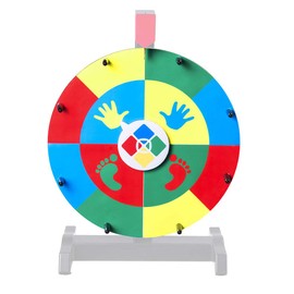 WinSpin Prize Wheel Template Replacement for 12" Spinning Wheel Spinner Game Group Game for Home,Events and Party