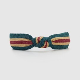 Lala 라라 트윙클 매듭 헤어밴드-그린(LALAH202G) Lala Twinkle Knot Hair Band - Green (LALAH202G)