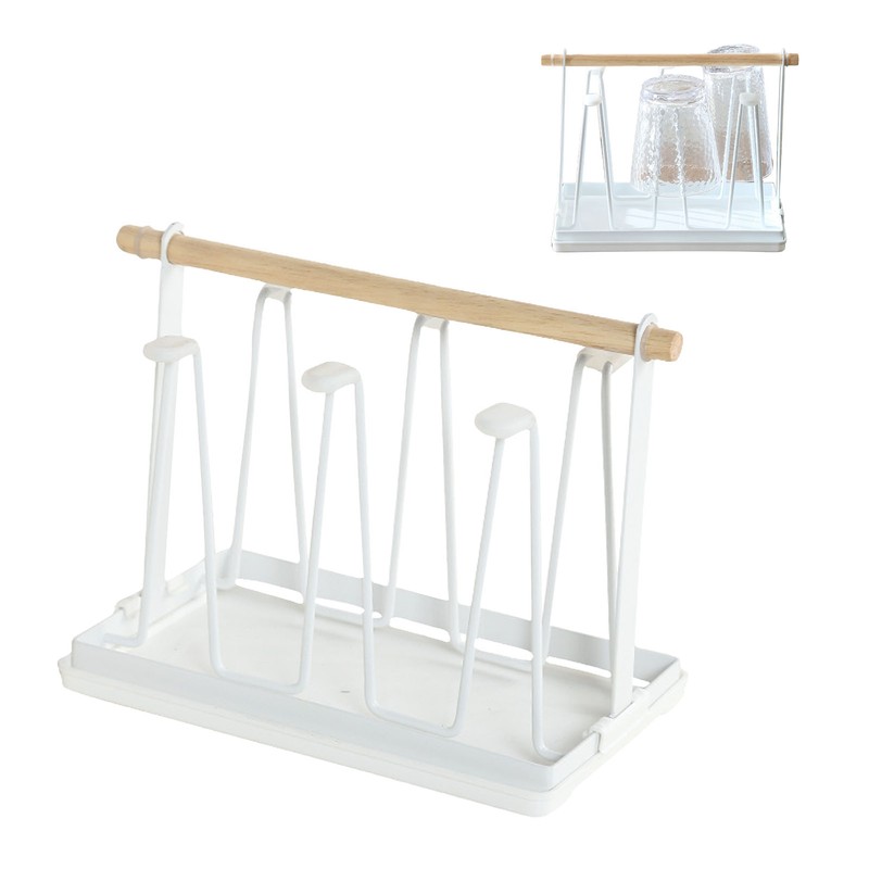 Kitchen Drain Cup Holder Portable Multifunctional Water Bottle Drying Drainer