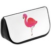 Mr. & Mrs. Panda Flamingo Classic Cosmetic Bag, White, Hand