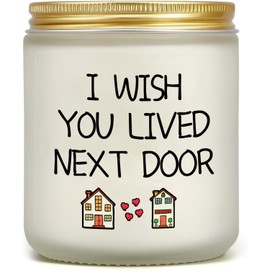 Funny Housewarming Candle - Best Friend Gift Birthday Gifts for Women Men - Bestie Gifts for Women Friendship Gifts - Sisters Gifts from Sister - Lavender Scented Candles - New Home Apartment Gifts