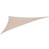 Coolaroo 474003 Coolhaven Triangle Shade sail Sahara with Hardware, 18'