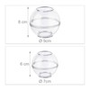 Relaxdays Onion Container, Set of 2, Food Storage Balls Garlic