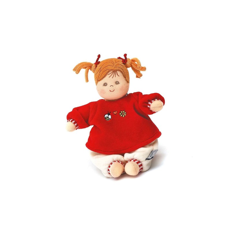 Sterntaler 3001570 Soft Doll Magdalena, Integrated Rattle, Age: for Babies