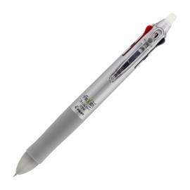 Pilot P-LKFB-60UF-GY Friction Ball 3 0.38 Ballpoint Pen, Erasable, 3-Color, Gray