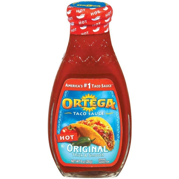 Ortega Taco Hot Sauce,8 Ounce -- 12 Case