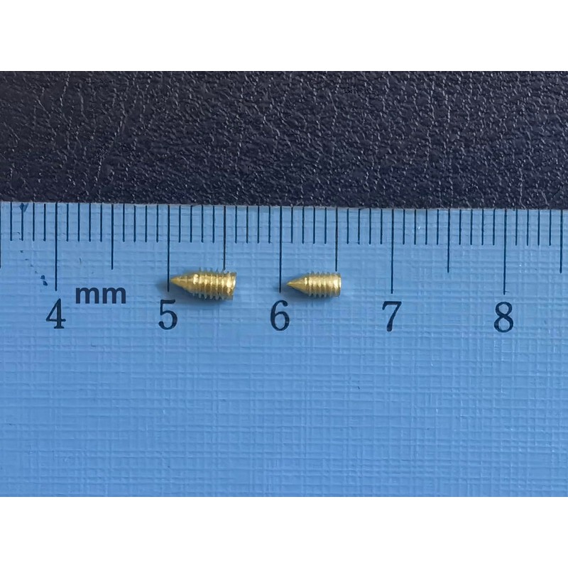 Tip Screws Pointed Cross Slot Leather Accessories for Belt Buckle