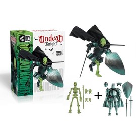 EWAIDI T13 Action Figure Set,Skeleton Knight Action Figures,Knight Action Figures,Dummy 13,Lucky 13 Collectible Action Figure（Assembly Required） (D-Emerald Skull Knight)