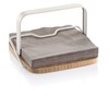 Tescoma 900823 Online Wood and Metal Napkin Holder with Napkin