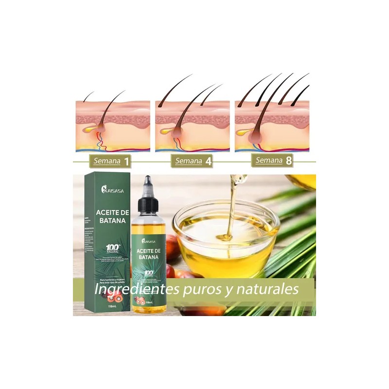 Aceite De Batana Orgánico Natural Crecimiento Del Cabello
