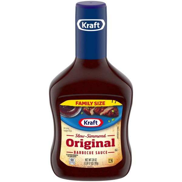 Kraft Original Slow Simmered Barbecue Sauce (28 oz Bottle)