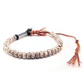 Omky Pulsera Tibetana Budista Semillas árbol de Bodhi - Hombre Mujer Suerte (árbol bodhi)