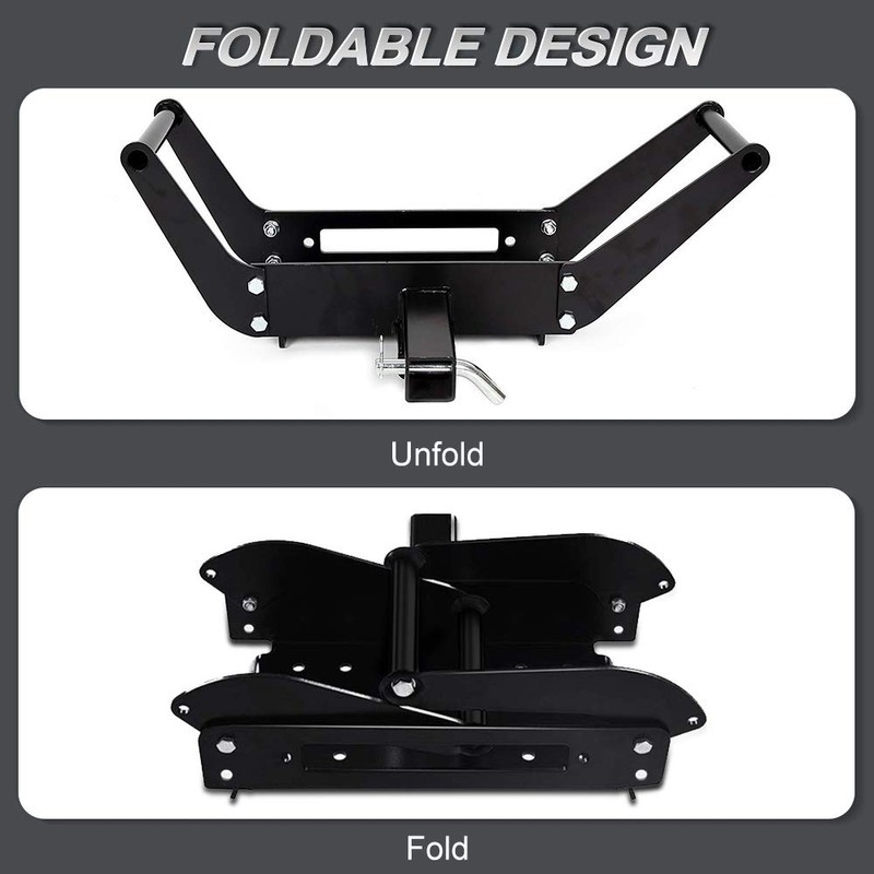 RUGCEL WINCH Cradle Winch Mounting Plate, Winch Mount Recovery Winches