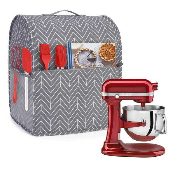Yarwo Stand Mixer Cover, Protective Dust Cover with Top Handle