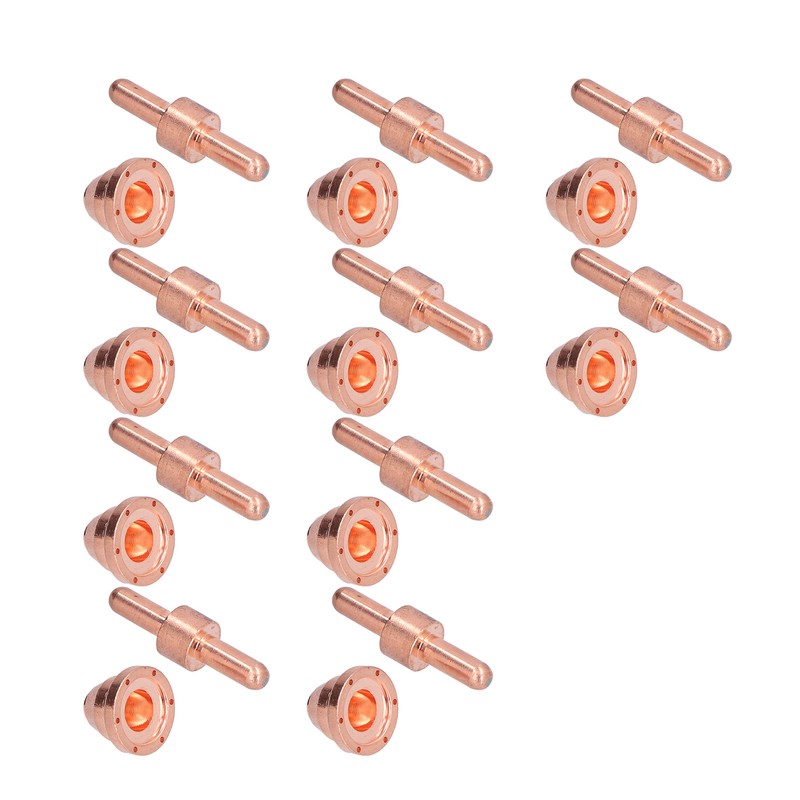 10 Set Plasma Cutter Consumables Electrode Tip Kit Nozzle for