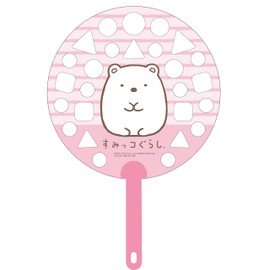 Ikeda Kogyosha 000933230 Sumikko Gurashi Pretend Patta Shabon, Shirokuma (Shabondama/Fan Type)