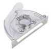 Cutting the Dust Cover Transparent PC Shell for 100/125/150 mm