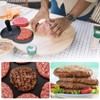 Burger Press with 100 Wax Paper Non-Stick Meat Patty Hamburger