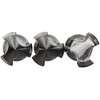Dormer E500M6NO8 M Machine Tap Straight Flute, Set of 3,