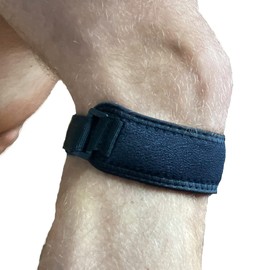 Walk Pain Free Knee Strap - Magnetic Knee Support Strap/Brace Adjustable Knee Sleeve Strap | 2,000 Guass Boost Magnet Technology for Superior Knee Support | For Men and Women