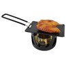 Mini Barbecue Tray Iron Portable Compact Easy to Clean BBQ