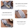 2 Pieces Garlic Press Stainless Steel Press Hand Press Kitchen