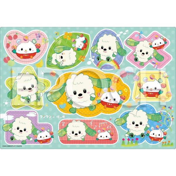 EPOCH 25-295 [Apollo's Picture Puzzle] Wowan and Poppo Various Shapes